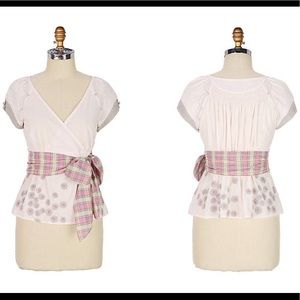 Anthropologie Cultivated Cloud Top